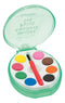 Mini Watercolor Paint Set, 8 Colors With Brush, Party Favors