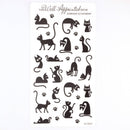Everyday is Caturday Sticker Sheet (25-006): Rainbow