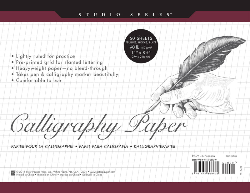 Studio Series Calligraphy Paper Pad