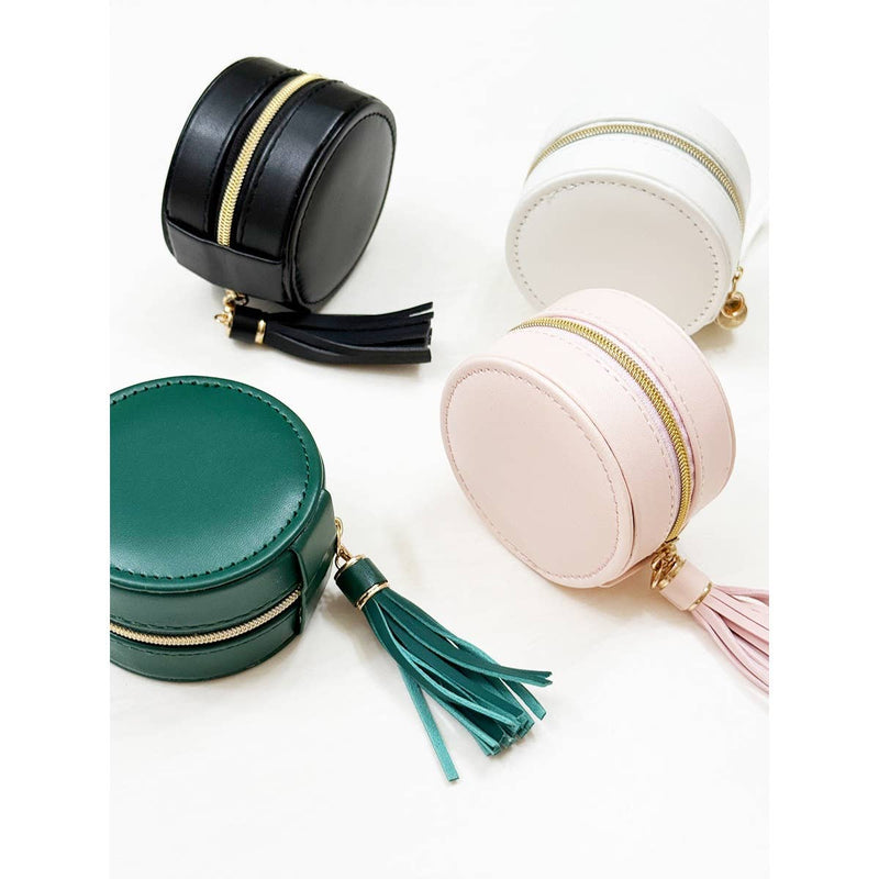 Mini PU Travel Jewelry Case: MIX COLOR / ONE(4)
