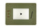 Anecdote Desk Pad: Hunter Green / Large