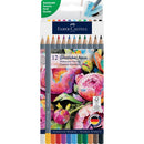 GOLDFABER WATERCOLOR PENCILS CORRUGATE 12CT BASIC PEONY