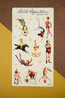Greatest Show Circus Sticker Sheet (24-012)