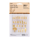 Plaid® Wood Burning Mega Tip Set - 26-Piece Set