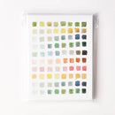Paint swatch notecard: Set of 8
