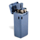 Blue Collapsible Stainless Steel Straw with Eco-Friendly Case