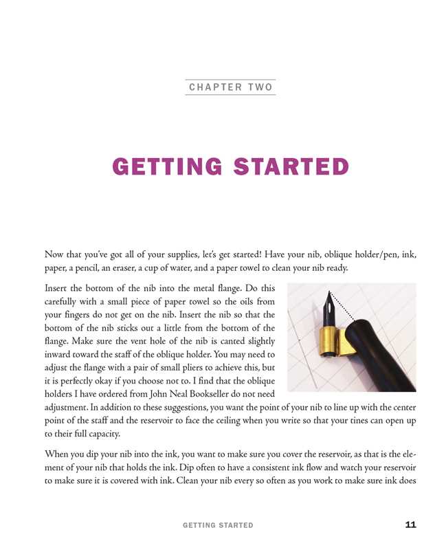 Copperplate Calligraphy from A to Z by Sarah Richardson