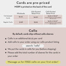 Purple & White Flowers Thank You Card