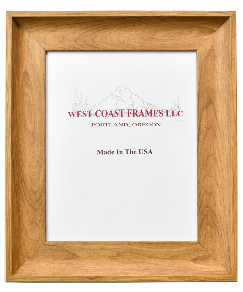 60661 - 2" Oak Woodgrain Scoop Poly Picture Frame : 8 x 10
