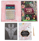 Foil Art: Flowers and Animals by Editors of Thunder Bay Press