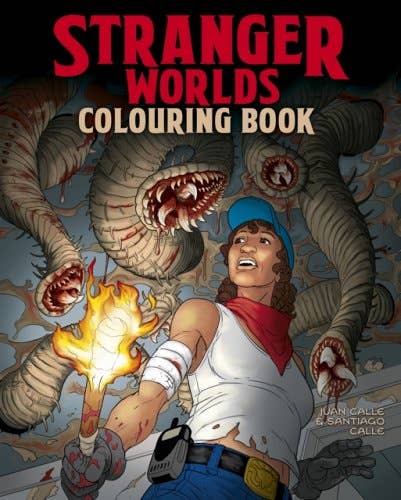 Stranger Worlds Coloring Book