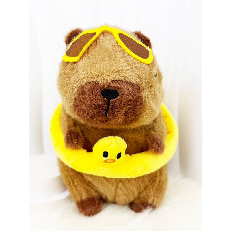 Cute Capybara Plush Toys: BROWN / ONE(1)