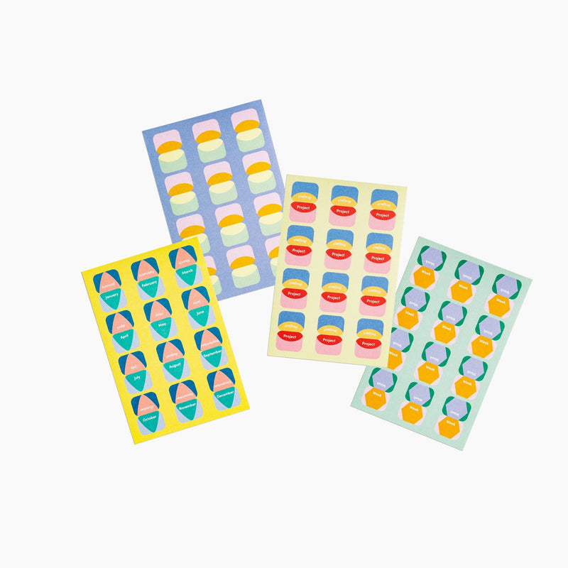 Vibrant Sticker Tabs V.2