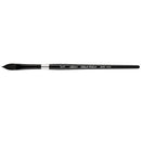Silver Brush Black Velvet Oval Wash 3/8"