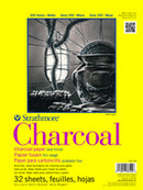 Strathmore Charcoal White Tape Top 32sh 64lb 11x17