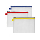Snopake Eva Mesh Zippa-Bag: Assorted / A5 - 10 x 8" (Sold Individually)