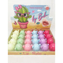 Cute Cactus Lip Balm: MIX COLOR / ONE(24)