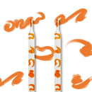 Shoeya - Graffiti Flat Shoelaces In Capsule: Coral / 55