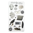 Black & White Sticker Sheet (26-009) - RETRO RAINBOW COLLECTION
