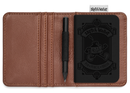 Small Leather Sketch Wallet: Black