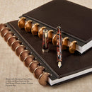 True Writer Classic Golden Dark Tortoise Fountain Pen: Medium
