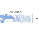 Wrapables Decorative Adhesive Scenic Pattern Hollow Sticker Tape: 55mm x 3M / Church