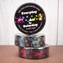 Everyday is Caturday Rainbow Cats Washi Tape
