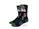 90's Obnoxious Socks: Black / One size