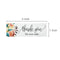 Wrapables 3" x 1" Small Business Thank You Stickers Roll: Blush (120 stickers)