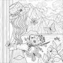 Boho Dreams Adult Coloring Book