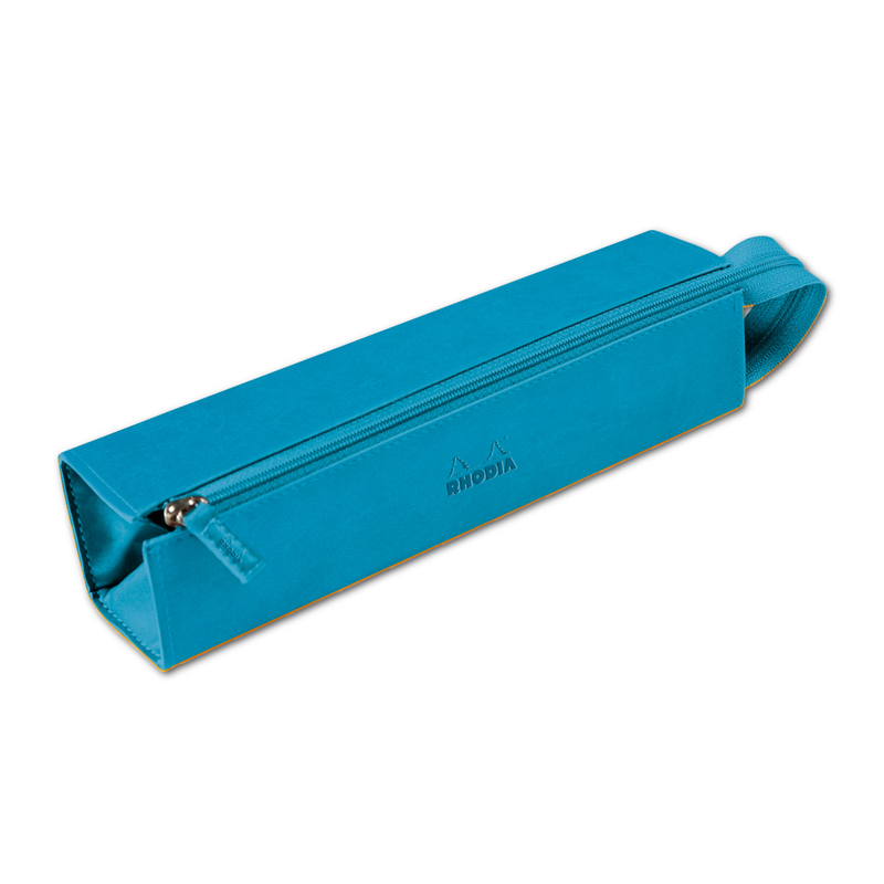 Rhodia Pen/Pencil Box - Six Colors: Turquoise