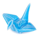 Origami Crane Porcelain Chopsticks Rest 2"L Blue