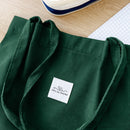 Wrapables Carry Joy Corduroy Tote Bag, Handbag: Forest Greeen