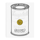 Andy Warhol Soup Can Paint By Number Kit
