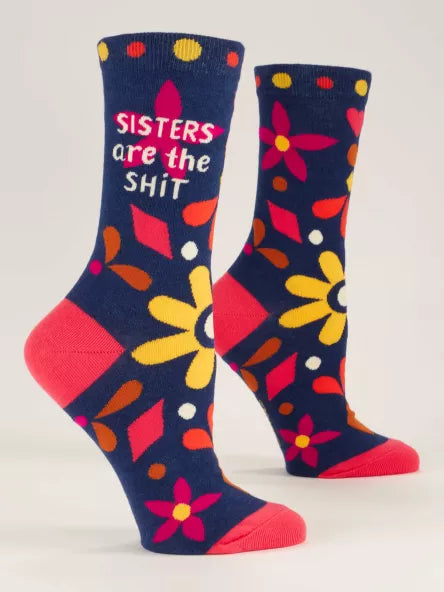 Blue Q Women's Socks Sisters Are The Shit