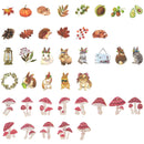 Wrapables 3 Rolls Decorative Washi Tape Stickers-Deer