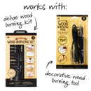 Plaid® Wood Burning Mega Tip Set - 26-Piece Set