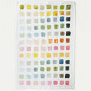 Emily Lex Paint swatch cotton flour sack tea towel