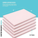 PIXISS Carving Block 4"x 6" inch (1/4" thick)