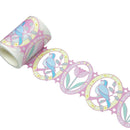 Wrapables Decorative Adhesive Scenic Pattern Hollow Sticker Tape: 55mm x 3M / Church