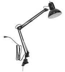 Swing Arm Lamp White With 9 Watt LED Bulb