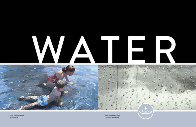 Painting the Elements: Air Water Earth Fire