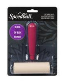 Soft Rubber Brayer Heavy Duty Steel Frame 6 Inch