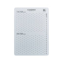 COSMO Sashiko Diagonal Dotted Grid Template: 5 mm & 6 mm