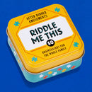 After Dinner Amusements: Riddle Me This