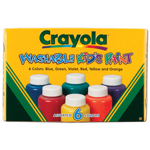 Crayola Washable Paint 6pc Set