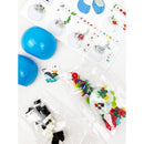 Block Toy Fish Tank Assembly Toy: MIX COLOR / ONE(6)