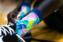 All Hearts Are Connected Socks: Blue