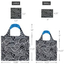 Wrapables Large & Small Allybag Reusable Grocery Bags, Set 2: (Set of 2), New York