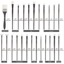 ARTIFY Paint Brush Set, 24 Piece Long Handle Oil Paint Brushes